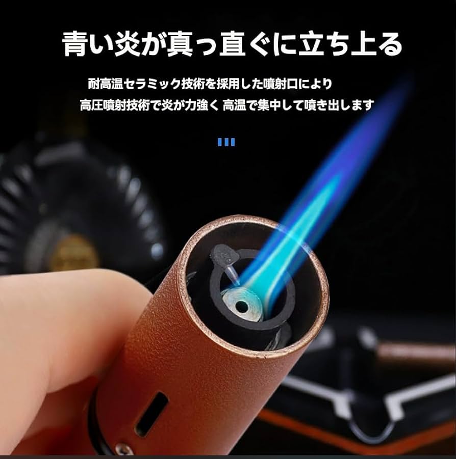ガスライター Amazon.co.jp: ターボライター ガス注入式【2025新型】充填式