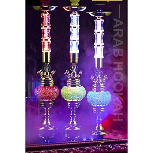 Mr. Hao Shisha Voll ausgestattete Bar KTV Shisha Volltabak Butter Filter Große Hookas mit Licht – Bild 4