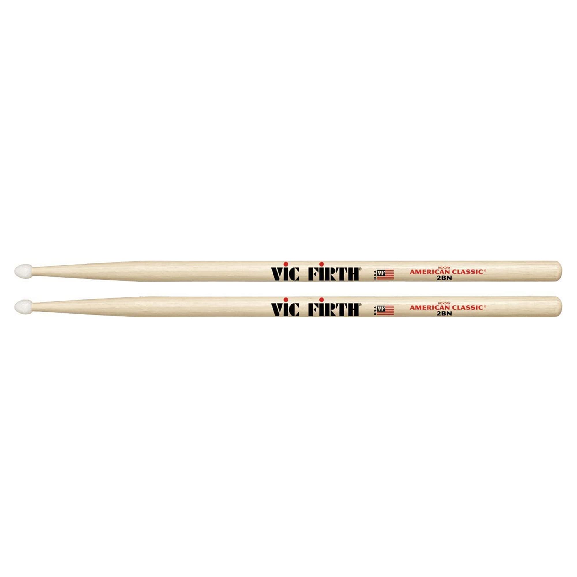 Vic Firth American Classic® 2BN - Nylon Tip Drum Stick