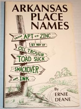 Paperback Arkansas Place Names Book
