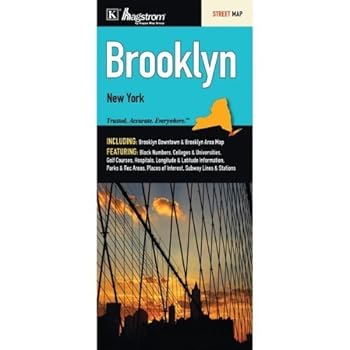 Paperback Brooklyn County N.Y. Pocket Map Book
