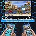 RegiisJoy 30000 in 1 Handheld Game Console, 3.5 inch IPS Screen Retro Game Console, 3800mAh Mini Portable Pocket Arcade 45 simulators 256G TF Card