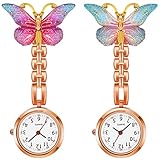 Función práctica: este reloj de bosillo para enfermera utiliza el diseño de 12 horas, los números claros y los punteros largos lo ayudan a identificar rápidamente la hora correcta, mientras que el pequeño círculo exterior de números también funciona bien en términos de tiempo