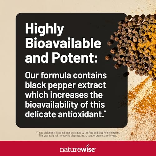 NatureWise CoQ10 100mg + Black Pepper Softgels - High Absorption Coenzyme Q10 + Black Pepper - Antioxidant for Heart Health + Cellular Energy - Vegan, Non-GMO, Gluten-Free - 30 Count[30-Day Supply] - image 5