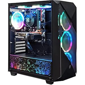 XUM Gaming PC Desktop Computer: I7-3770 3.4GHz, 1030 2GB GPU,16GB DDR3 RAM,256GB NVME M.2 SSD,1TB HDD,500W PSU,LEGEND…