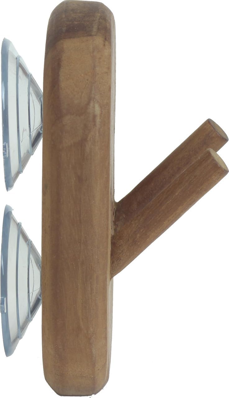 AquaTeak Moa Glass Suction Hook & Wall Mount