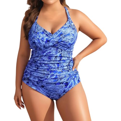 Tankini femme 2 pièces jupette dissimule le ventre avec shorty anti-frottement