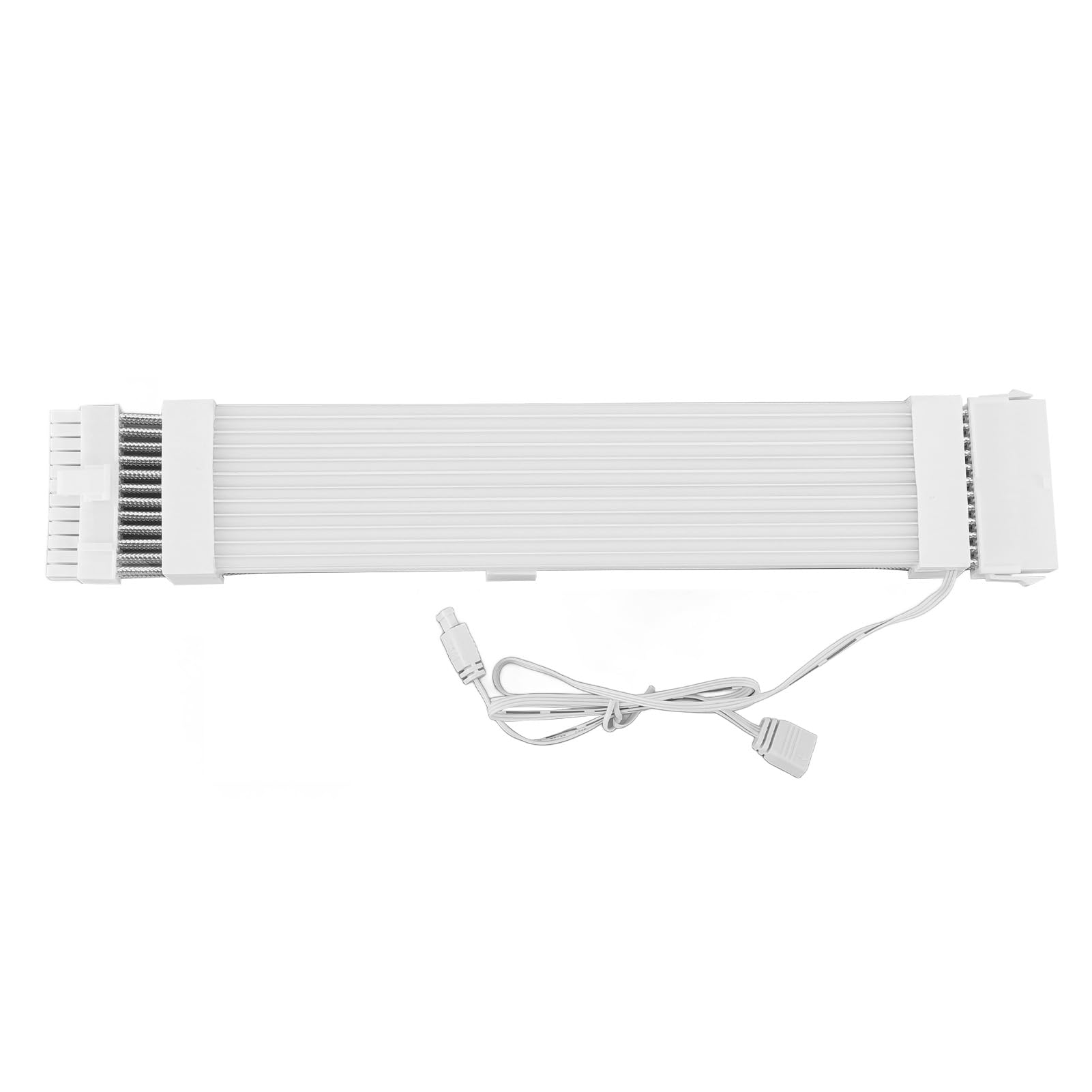 ARGB Neon Light Effect 24Pin Motherboard Power Extension Cable 8Pin Graphics Card Lighting Cable Support 5V 3Pin Sync 18AWG High Specification Power (-2612240183811)