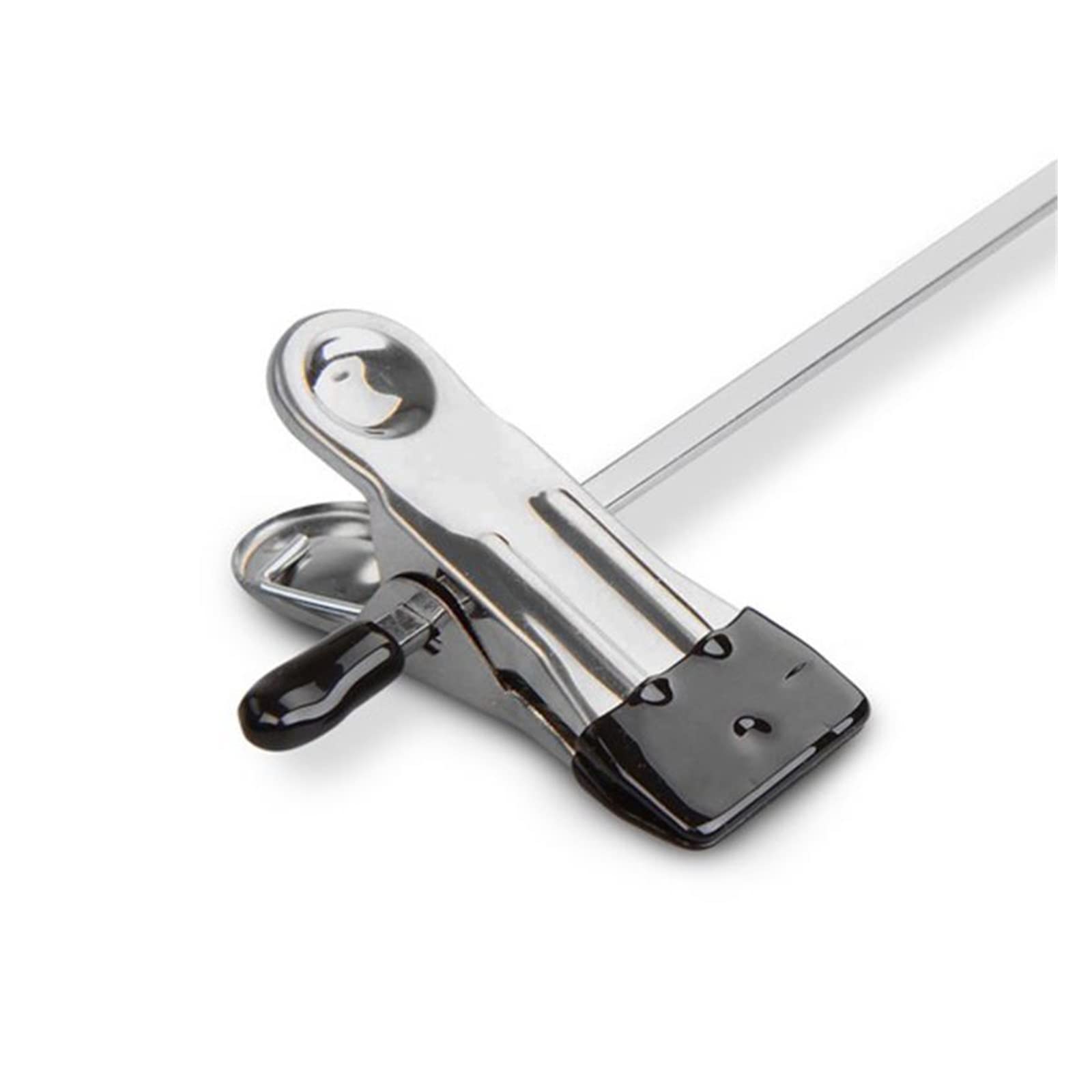 yaoqijie 10 perchas para pantalones y faldas, clips de metal con gancho para ropa y pantalones, organizador de almacenamiento, colgador de almacenamiento, estante de secado duradero (color: 10