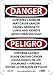 NMC ESD29R National Marker Container Sign (PPE, Waste, Etc.) 10 Inches x 7 Inches, Rigid Plastic