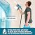 Tilswall Paint Sprayer, 800W HVLP 1200ML/Min Electric Spray Paint Gun with 2.5M Air Hose, 1300ML Detachable Container, 3 Nozzle Sizes & 3 Patterns, High Power Painter for Furniture, Cabinet, Fence