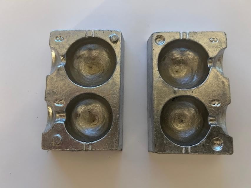 Ball Weight Fishing Mould for sea Fishing Boat Fishing 6oz and 8oz Twin Mould