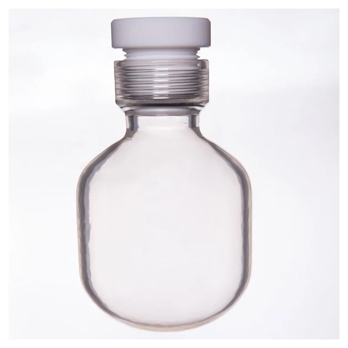 Cristalería de Laboratorio Tapón de rosca interna de PTFE for revestimiento de botellas de pared gruesa resistente a la presión P17(100mL-P170100D)