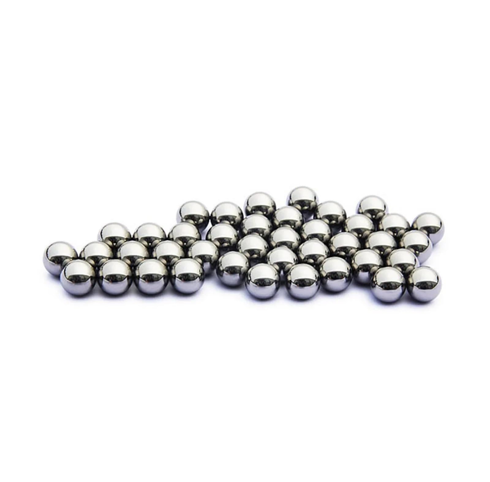 Boule en acier inoxydable 420 solide, diamètre 0.4mm 0.5mm 0.6mm 1mm -12.7mm, perles en acier lisse de haute précision, boule ronde(10mm-50pcs)