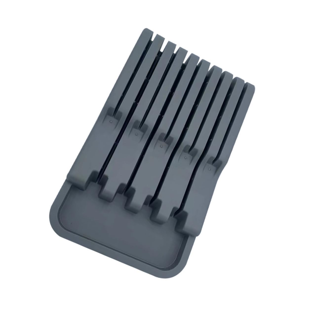 SOLUSTRE Cutter Rack Multi Function Cutter Storage Holder for Kitchen Organization Plastic Design for Easy Drainage Keeps Your Kitchen Clean and Orderly