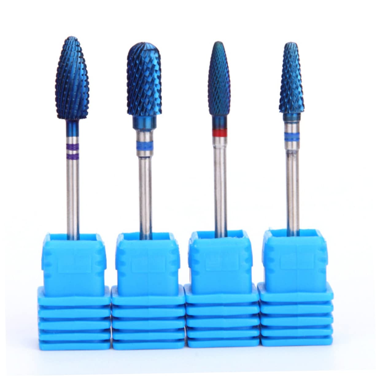 Healvian 3 Pz punte diamantate per unghie strumenti per pedicure strumenti per unghie forniture per unghie strumenti per punte da trapano per lima per unghie diamante gel