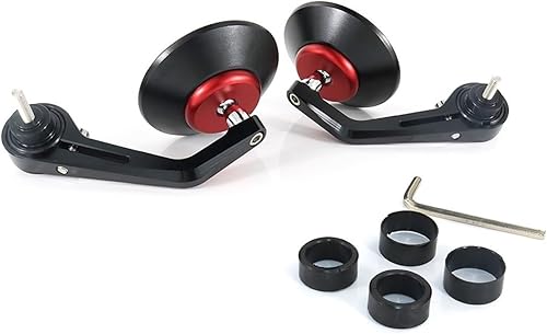 Miniatura 5 de Motocicleta Cafe Racer Bar End Mirror Manillar Retrovisor Espejos Laterales Para Yamaha MT-03 2006-2019