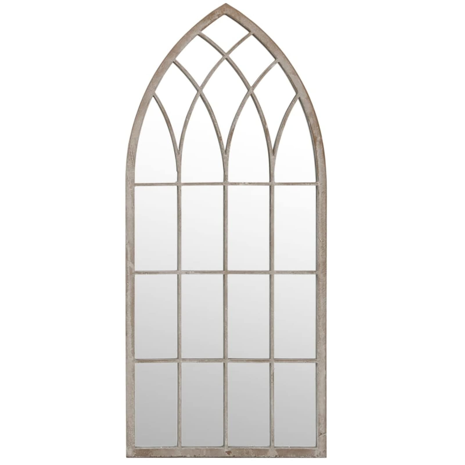 Specchio da Giardino Sabbia 70x30 cm in Ferro per Uso Esterno,Specchio da Parete,Specchio da Parete Moderno,Specchi da Parete-318343
