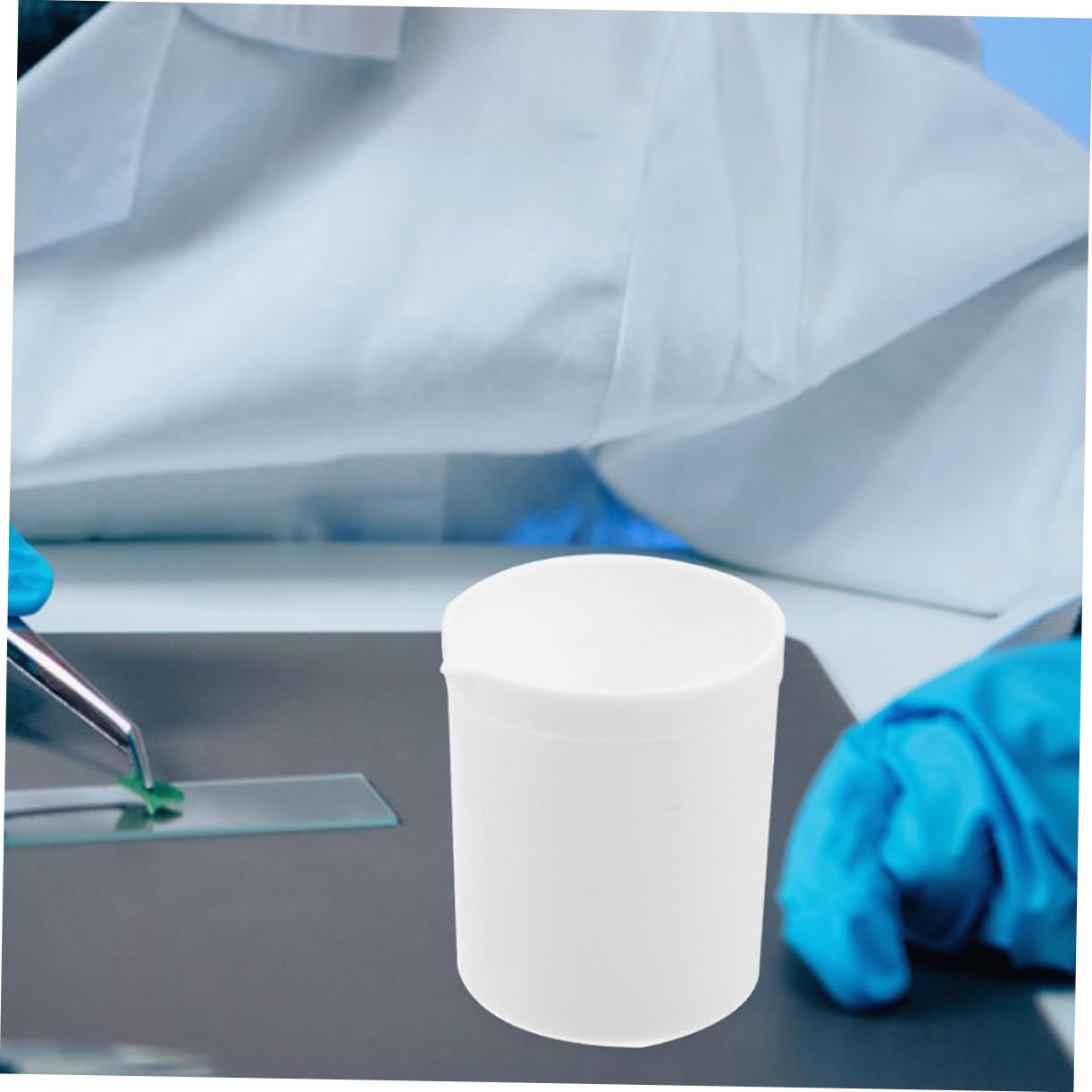 STOBAZA Beaker Mug Small Measuring Cup for Chemistry Experiments Lightweight and Compact Lab Beaker for Cooking and Science Use