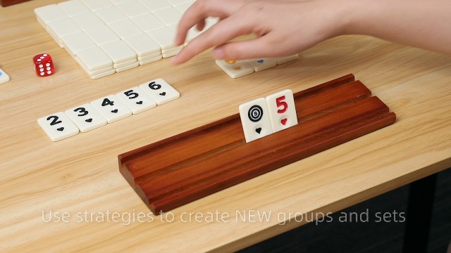 Amazon.com: Timissu Rummy Cube 6 Player Edition with 6 Wooden
