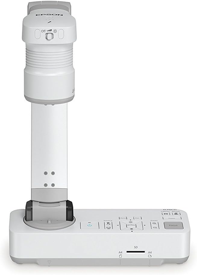 Epson DC-07 Portable Document Camera with USB Connectivity and 1080p Resolution,White : Office Products