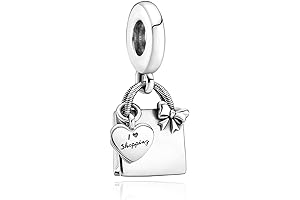 Charming Hot Air Balloon Doggie Birthday Charm
