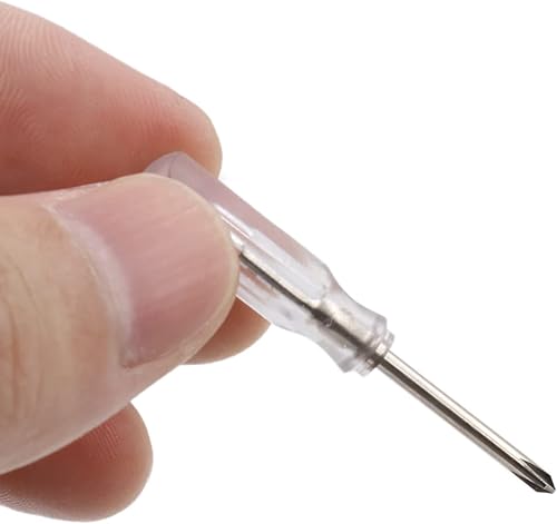 Miniatura 5 de Paquete a granel de 100 unidades de 1.772 in x 0.079 in 0.079 in destornillador cruzado Phillips tamaño mini para HDD portátil reparación de