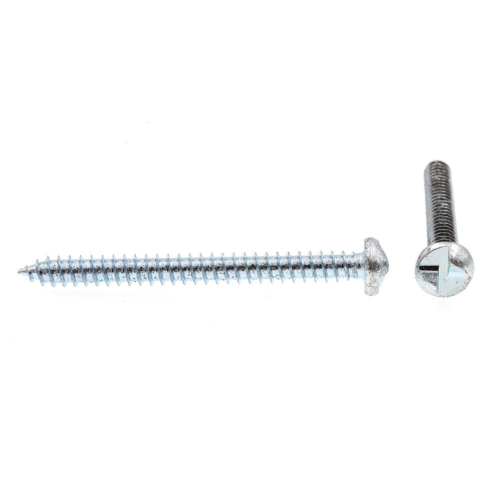 Prime-Line 9027737 Sheet Metal Screw, One Way, 10 X 2 in, Zinc Plated Steel, Pack of 75, Silver - Image 2