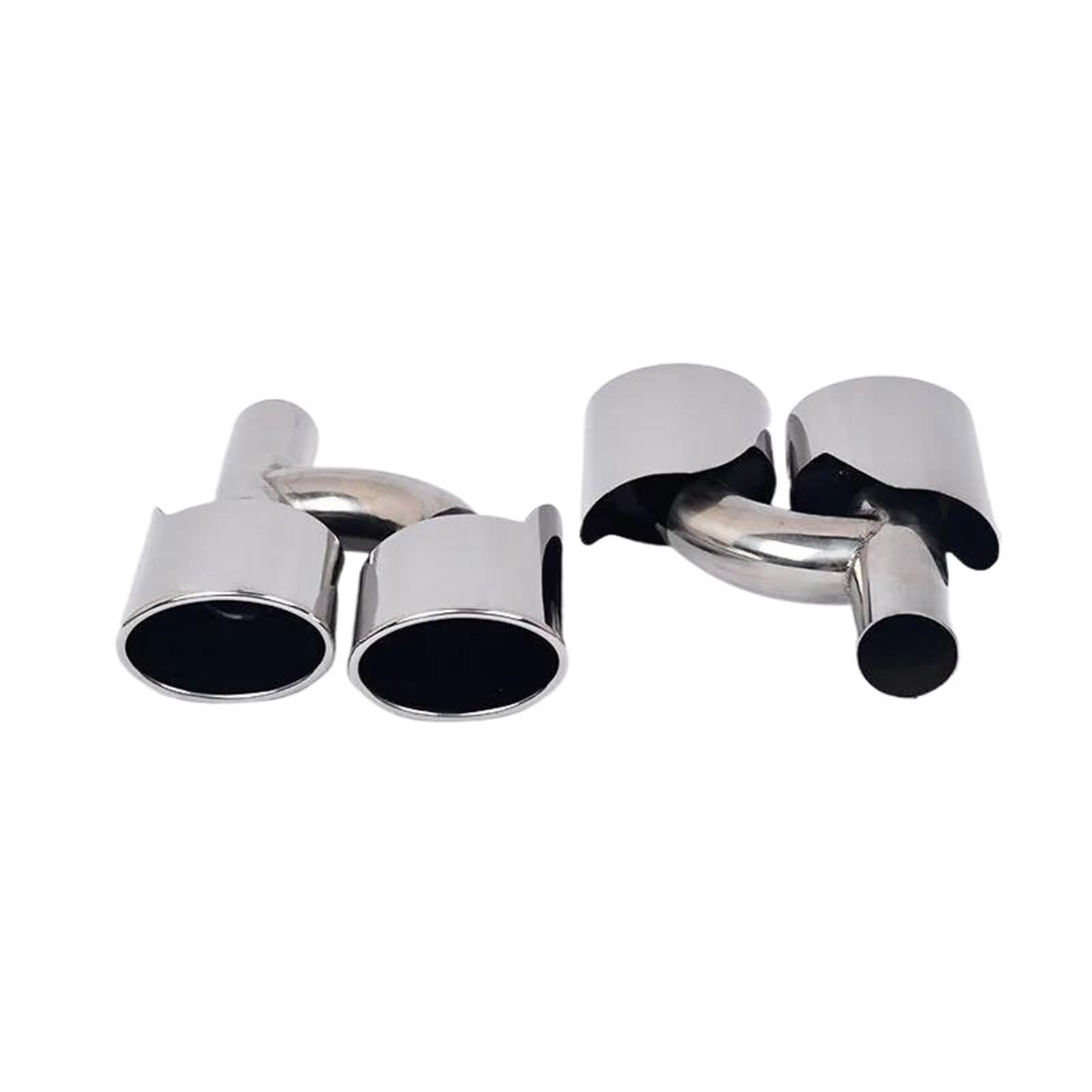 Tuyaux D'échappement Pour Benz C E Pour Classe W204 W212 C180 C200 C300 E200 E240 E280 E320 Pour AMG Systèmes D'échappement Voiture Tuyau Queue Silencieux Embout Échappement