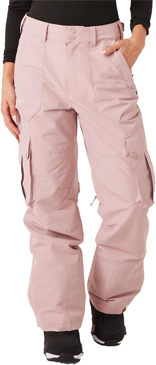 Roxy Women's Trooper Cargo Snowboard Pant – 10k Waterproof, Insulated, Pfas-free