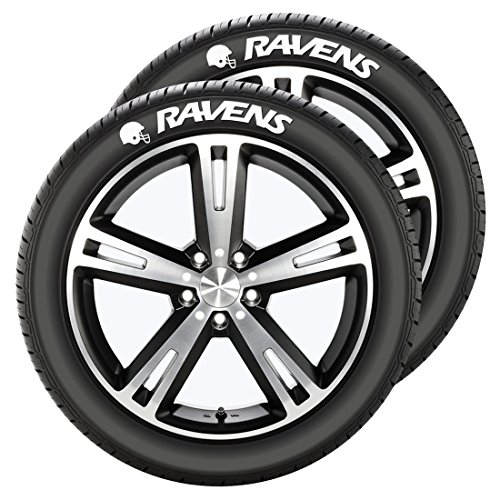 NFL Baltimore Ravens Tire Tatz, One Size