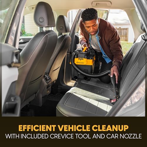Image of Vacmaster Professional 4-Gallon 24V MAX Cordless Wet /Dry Shop Vacuum with 4.0Ah Battery - DVTB244 0201