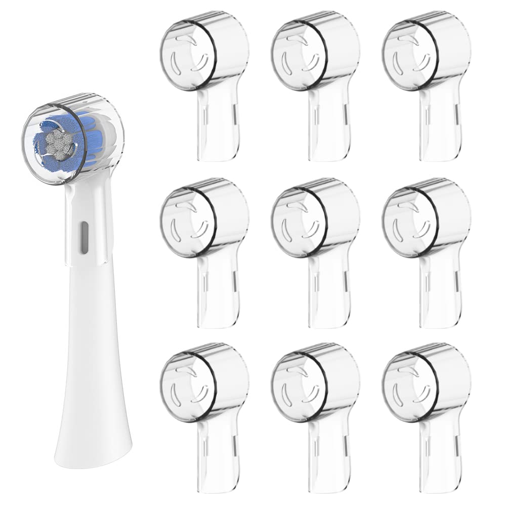 9Pcs Reusable Toothbrush Head Covers Compatible with Oral B iO Replacement Heads Fit for Oral-B iO Series Electric