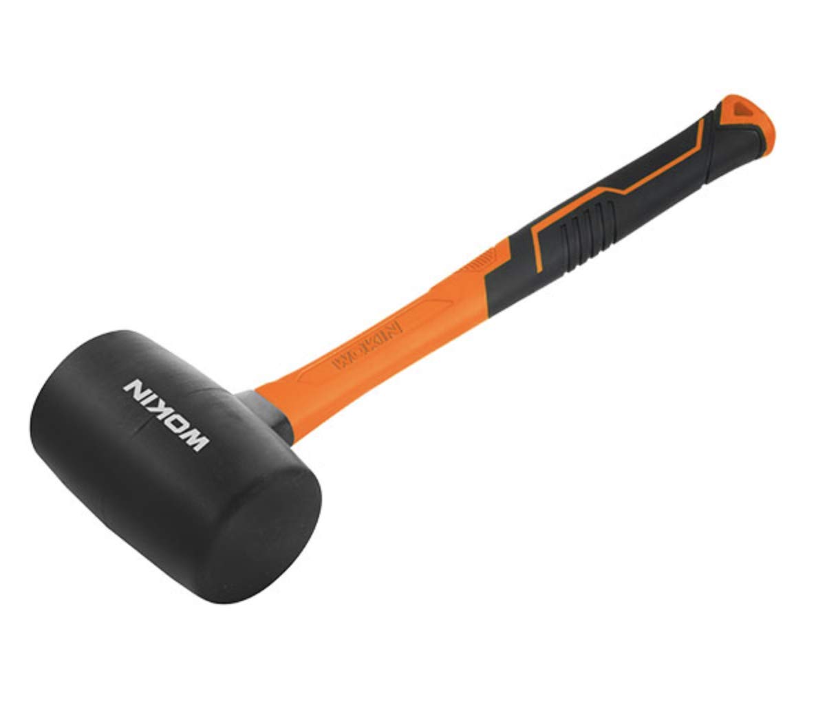 Wokin Rubber Mallet - Orange And Black - 16Oz