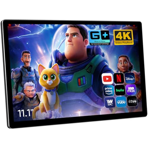 11.1-inch 2K QLED Touch Car Monitor with Wireless Link