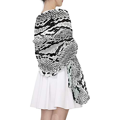 Oyihfvs stylish custom Woman Long Silk Scarf Soft Head Wrap Silk Shawl stole 5