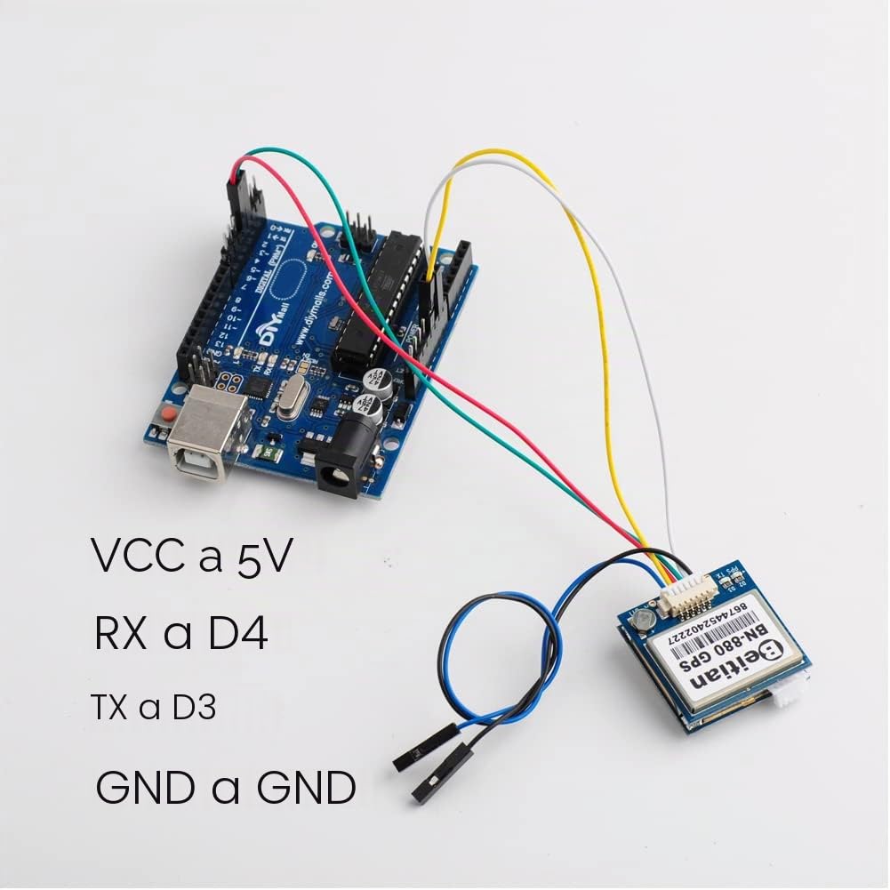 BN-880 - Modulo GPS U8 con Flash HMC5883 Bussola + GPS Antenna attiva supporto GPS Glonass Beidou Navigazione Automobile per Arduino Raspberry Pi Aircraft Pixhawk APM Flight Controller