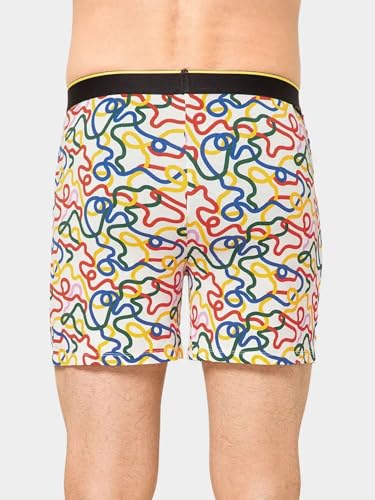 Image of Bummer Micro Modal Boxer Shorts for Men - Ultra Soft & Breathable, 3 Times Softer Than Cotton, Anti-Bacterial, Stretchable for Ultimate Comfort & Style, Pack of 1 (A Shark Tank Product)