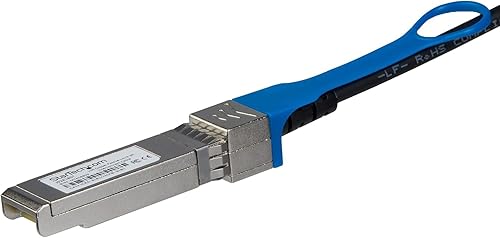 StarTech.com HPE J9285B Compatible 23.0 ft 10G SFP+ a SFP+ DAC Twinax - 10GbE SFP+ cobre DAC 10 Gbps módulo pasivo Mini GBICtransceptor DAC