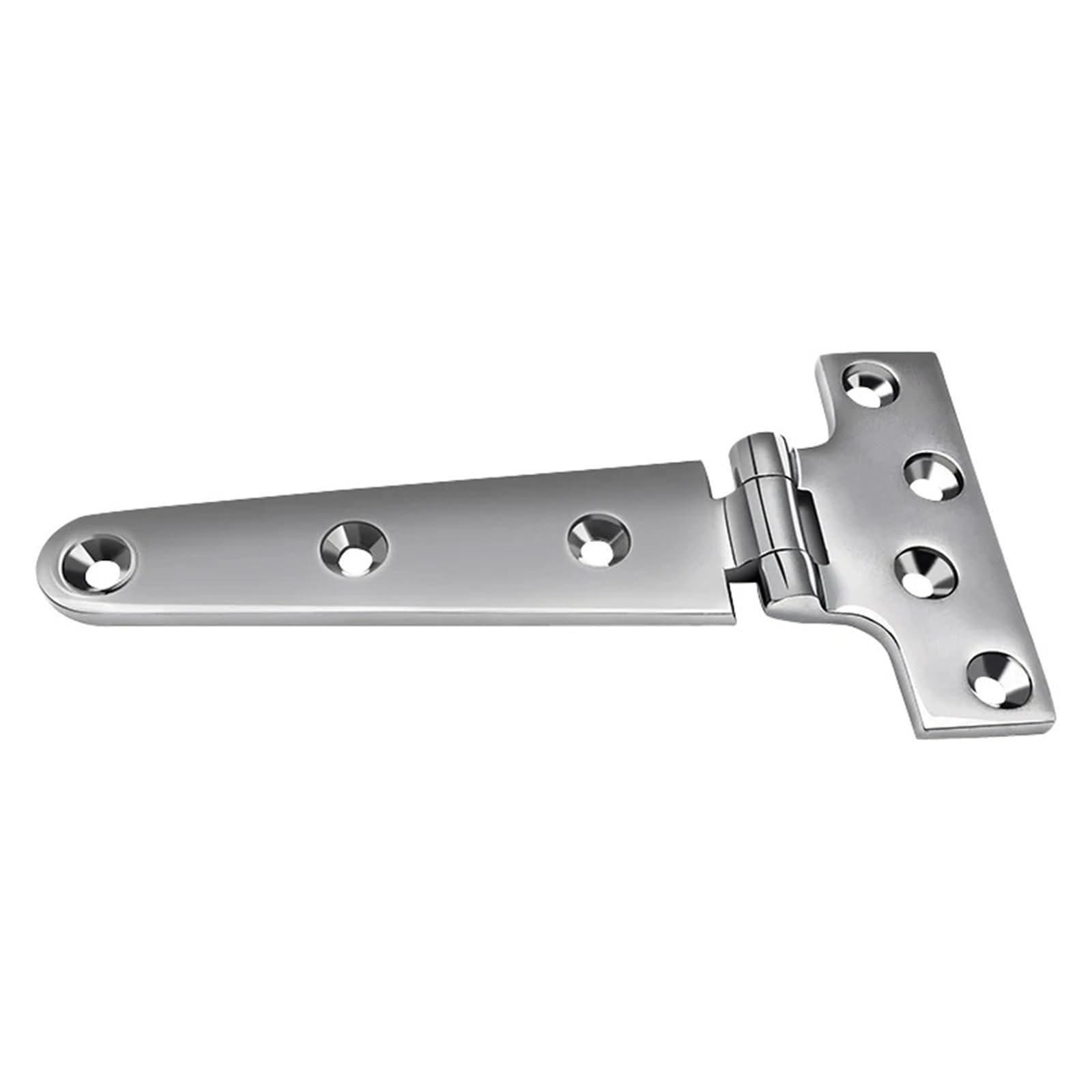 Bisagras de acero inoxidable 316 de alta resistencia for cobertizos, puertas de madera y portones, herrajes for bisagras en T, 1 unidad(200x100mm)