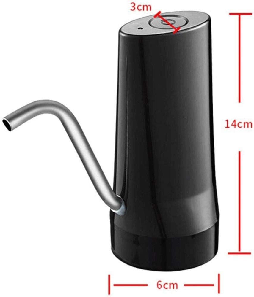 Bottle Water Pump - Dispenser Electric Drinking 5 Gallon Charging Portable for Home Kitchen Office
