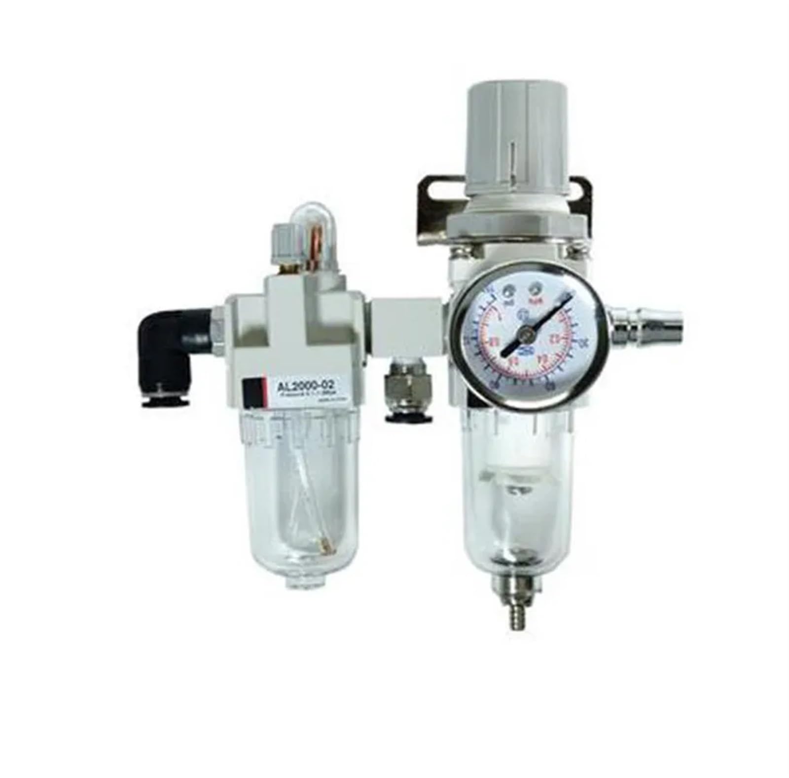 Máquina cambiadora de neumáticos, prensador de aire, separador de agua y aceite, regulador, filtro de trampa, 1 ud.