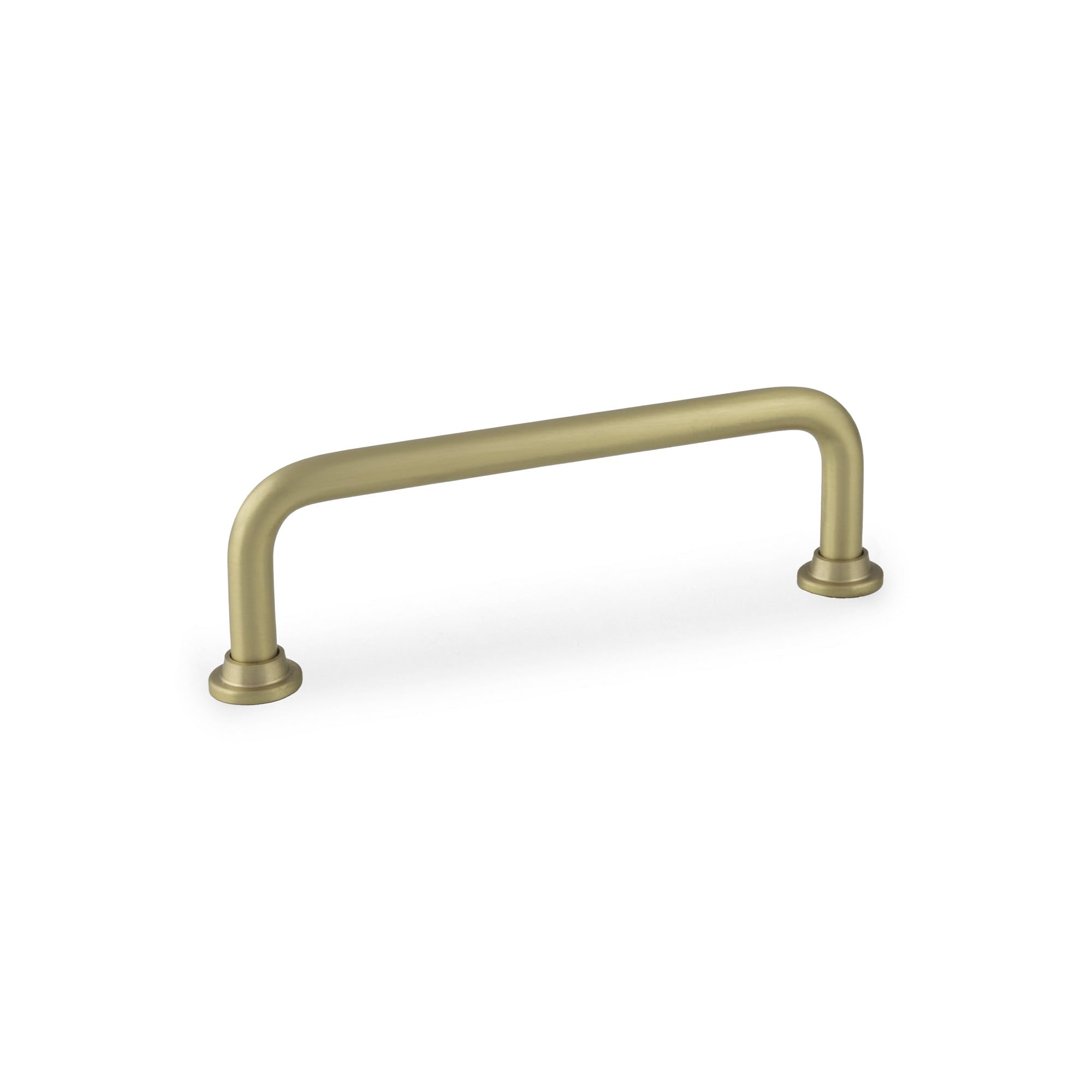 Handle & Home Satin Brass 96Mm Slim Handle Cabinet Pull Cupboard Door Drawer