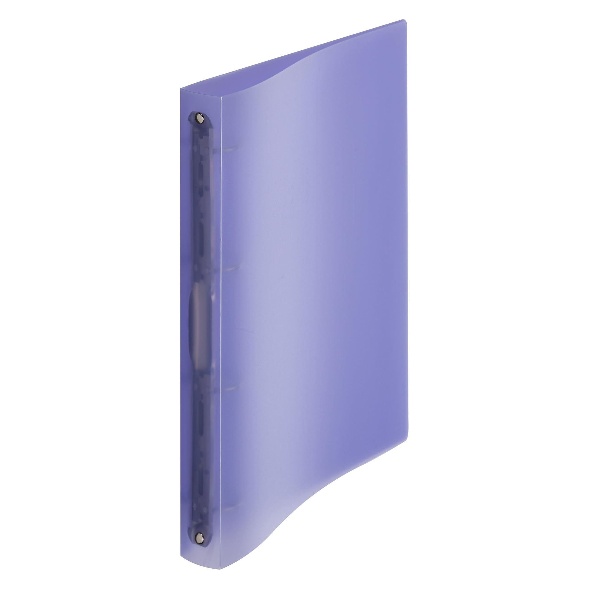 Classeur 4 anneaux plastique Viquel A4 dos 2 cm couleurs pastels translucides assorties (lot de 12)