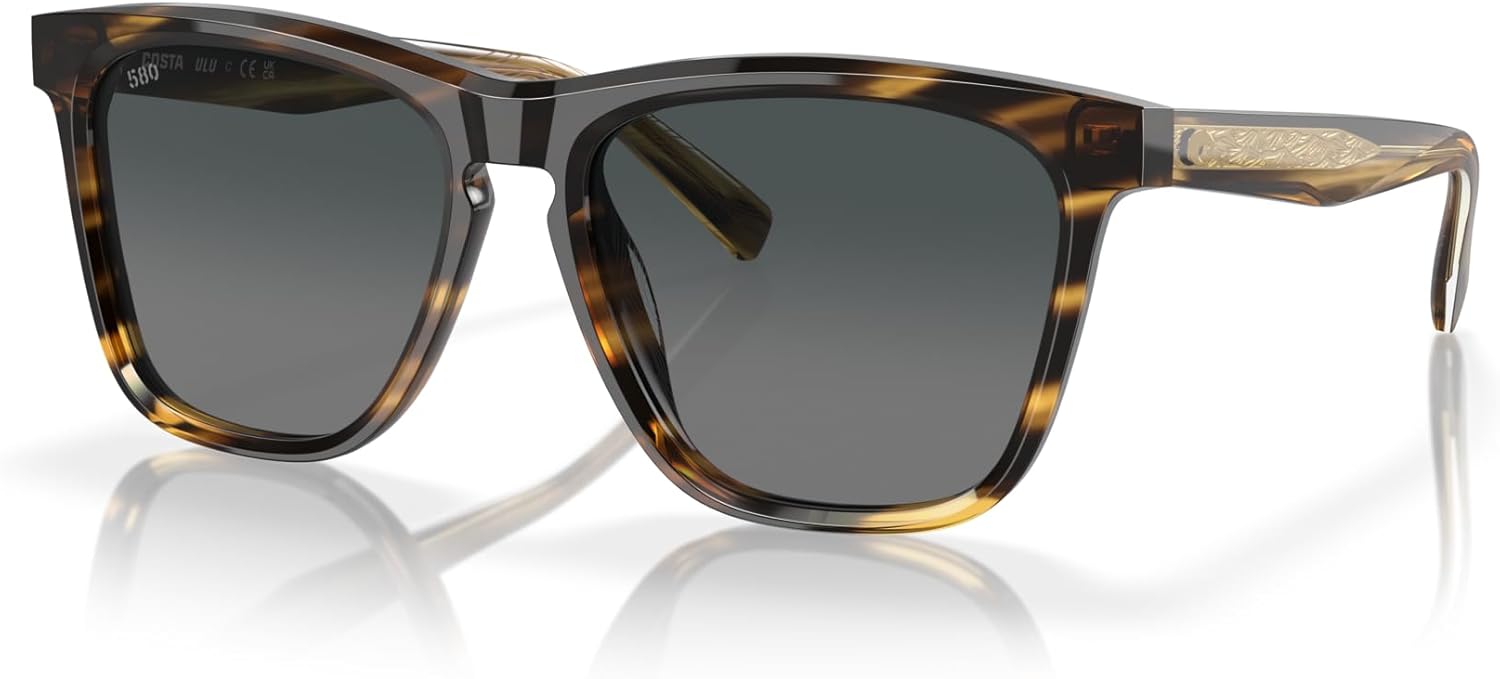 Costa Del Mar Unisex Ulu Round Sunglasses