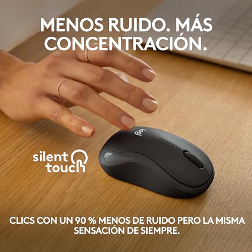Miniatura 3 de Logitech M240 Silencioso Bluetooth Ratón, inalámbrico, Compacto