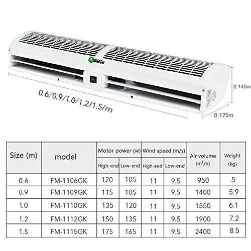 Luchtgordijn Commercieel Bluetooth-luchtgordijn Geluidsarm En Stil Elektrisch Luchtgordijn Hoog En Laag Instelbaar… - Image 7