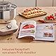 Imetec CakeLover,Planetenmixer für Süßigkeiten,Cremes und herzhafte Teige,ausgestattet,kompakt,1500 W,Schneebesen,Schaufeln Haken,Edelstahlbehälter,5 Liter,6 Geschwindigkeiten