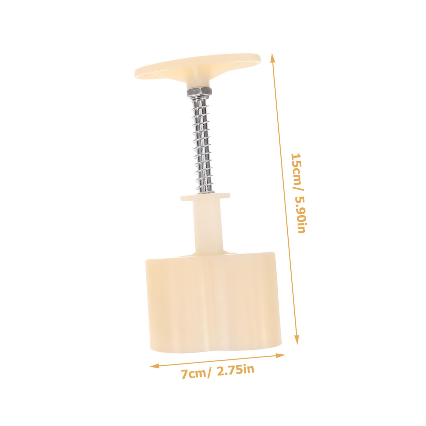 ULTECHNOVO 1 Set Hand Pressed Moon Cake Mold Kitchen Pastry Molder Baking Molds for Cookies Desserts Easy to Use Non Stick Design for DIY Treats