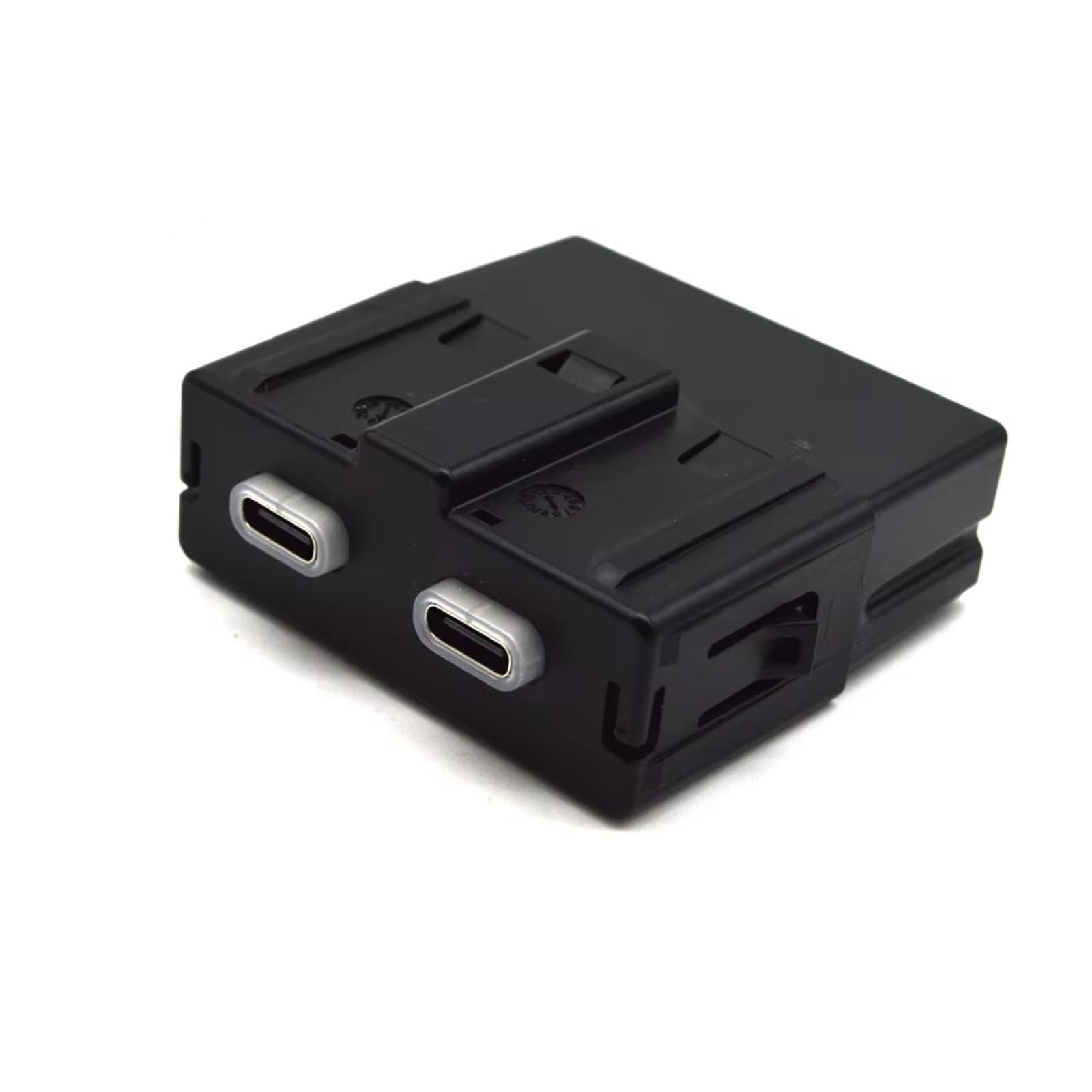 Compatibile con VW per ID3 per Golf per T-ROC per Polo per Superb 2G6035718 Porta USB di Ricarica Doppia Posteriore di Tipo C, Sostituzione Presa USB AUX